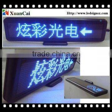 Rechargeable USB communication P4-1696B LED panel display