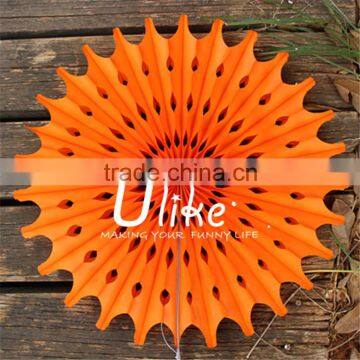 Popular Tissue Paper Fans Ceiling Decoration Inflatable Helicopter Party Decoration photo-5