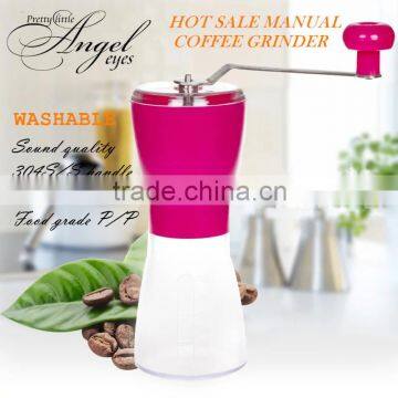 coffee grinder, coffee mill, Italian coffee grinder, Manual ceramice burr coffee grinder Only USD6.5/piece