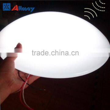 auto sensor and battery led flush mounted led light 9W 12W 15W 18W 10inch 12inch 14inch