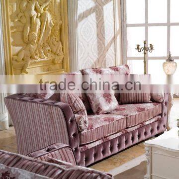 2015 Italian New Classical Fabric Sofa Set Design AL025