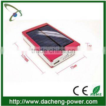 30000mah dual usb portable solar panel power bank for cell phone