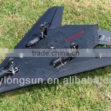 F-117 remote control EPS material aircraft