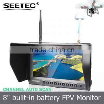 Rc Quadcopter Photography 8 Inch Lcd Monitor Built-in Integrated Lipo Battery Wireless 5.8g Gps Drone