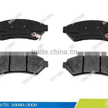 American car disc brake pad D1075 19121389,88964174,SP000218