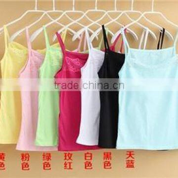 Latest Design Fashionable Basic Tank Tops for Young Lady photo-1