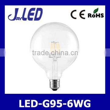 g95 LED bulb light filament