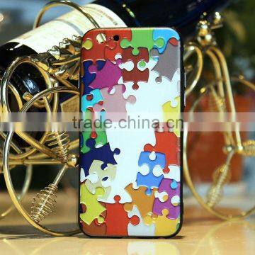High Quality Rubber For iphone 5 5c 6 Silicone Sublimation 2D Blank Black Phone Cases Cover