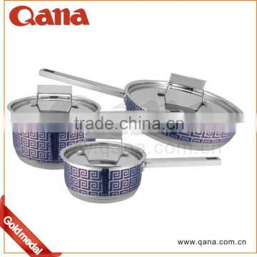 18 10 stainless steel Non-stick cookware set