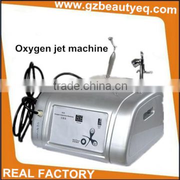 Hot Sale Oxygen Jet Machine With Dispel Black Rim New Design Oxygen Jet Facial Machines Face Peeling Machine