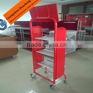 store and supermarket showcase,metal storage racks,goods selling racks,