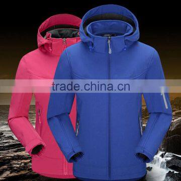 Custom Women Waterproof Softshell Jacket