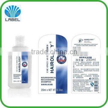 custom high quality sticker for plastic bottles,waterproof adhesive sticker roll for plastic/glass bottles
