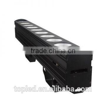 10 eyes dmx led light 9W COB RGB LED pixel bar IP20 indoor use COB LED Bar