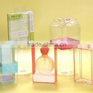 Plastic Clear dispaly Box/Show Case for chiristmas