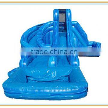 Funny and popular inflatable water slide qatar with pool, inflatable water slide clearance for kids and adults, inflatable slide
