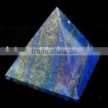 Natural Rock Lapis Lazuli Pyramid