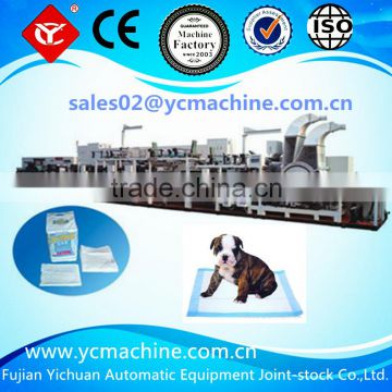 Stable underpad machine manufacturing plant