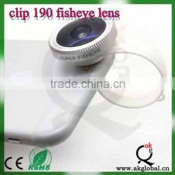 Universal Clip Fisheye Lens 190 Degree for iPhone