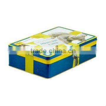 2016 Customized Printing Gift Package Tin Box Use Custom Printed Square Candy Tin Box photo-5