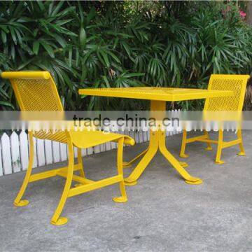 Outdoor table with chairs picnic table metal outdoor table