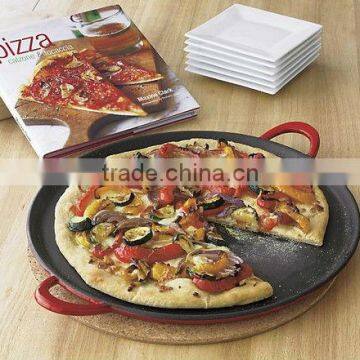 cast iron pizza pan