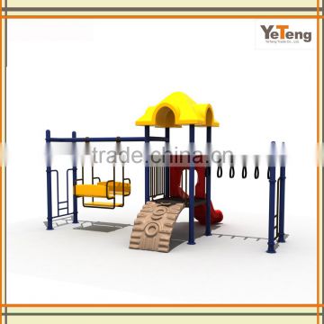 Classic Castle Kids outdoor playground equipment with swing set