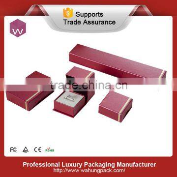 Plastic& Paper Magnet Jewelry Gift Box /engagement Jewerly Set Ring Gift Box photo-4