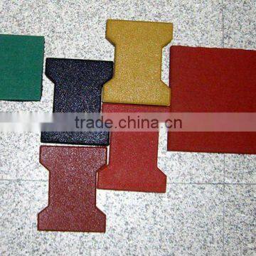 safety rubber tile