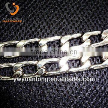 Hot Selling Silver Color Fashion Aluminum Decoration Bulk Chain