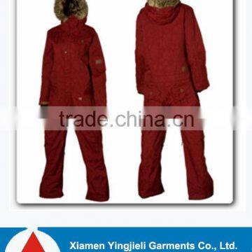 2014 Ski jumpsuits one piece snow suits adults