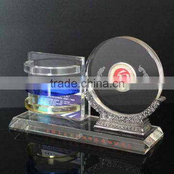 New design crystal office table decor items