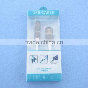 Newest Model V8 and 5s Together Usb Cable for Iphone 5 & for Iphone5s & Android Phone Quality Choice photo-5