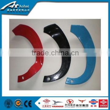 Farm cultivator blades for single cylinder parts