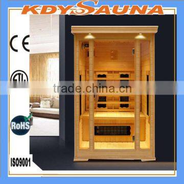 2013 new luxury beauty glass door sauna infrared sauna with ceramic heater sauna room