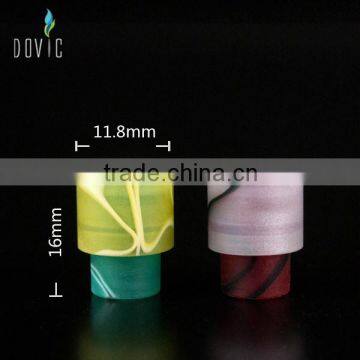 Colorful Acrylic Friction Drip Tips Without O-rings Wide Bore Friction Acrylic Drip Tip photo-4