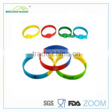 china alibaba commended customize silicone wristband of free samples