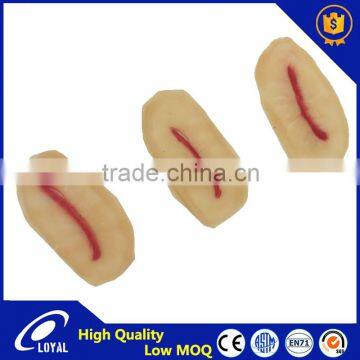 Made of Professiona Environmental Friendly Halloween Latex Rubber Blood Horror Scar Gory Wounds Wholesaler