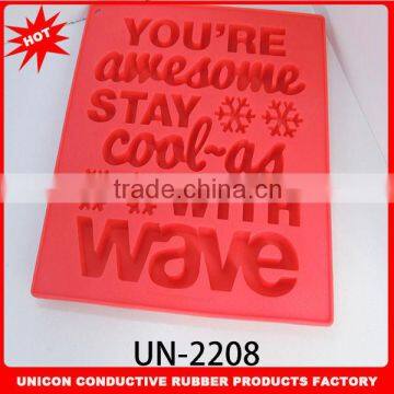 2014 new design different shape silicone baking molds /silicone cookie molds