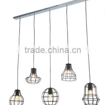 5 Different Style Wire Cage Pendant Lamp,Chandelier Pendant Cage lamp                        
                                                Quality Choice