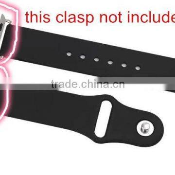 Colorful Wrist Bands for Apple Iwatch Soft Rubber Watch Straps Wearable Bands for 38mm 42mm Iwatch DIY Own Apple Smart Watch photo-2