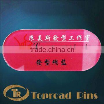 Quality manufacture hot sale metal badge with hard enemal process