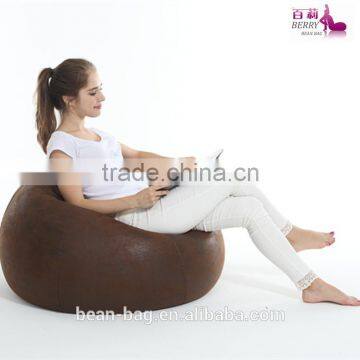 Comfotable Tear-drop bean bag round sitting cushion single seater sofa