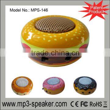 Micro TF speaker, MP3 speaker ( TFcard+FM radio+USB flash) MPS-146TF