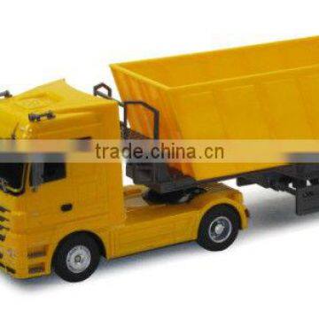 HOT!!1:32 Licensed toys 6 CH RC dump truck for sale from shantou chenghai factory