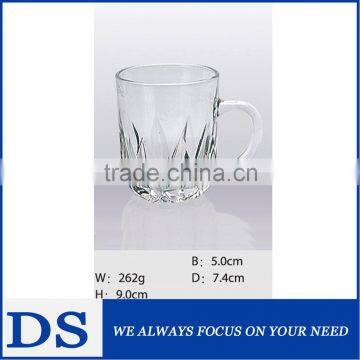 Crystal Glass Mug, Juice Glass Cup With Handle,tea Glass Cup Quality Choice