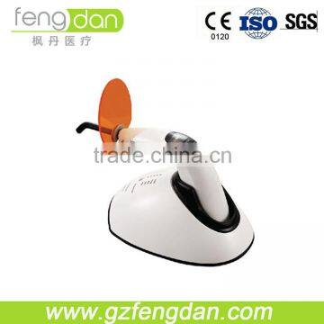 Wireless dental LED curing light with whitening function