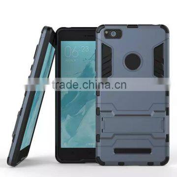 Iron-Bear Stand Rugged Hybrid Armor Phone Case Back Cover For Xiaomi Mi4c photo-5
