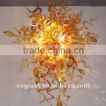 art glass chandelier xo-2010626 and crystal chandelier