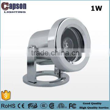 AC or DC 12V /24V IP68 1W underwater lighting with landscape lamps for led pool light